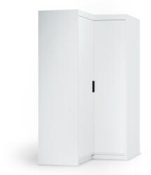  ELENAS sarokszekrény 100 x 190 x 53 cm - fehér (10000093862)