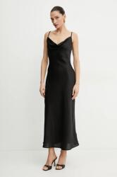 GUESS ruha NEW AKILINA fekete, maxi, testhezálló, W5GK85 WH9C2 - fekete L