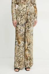 Marciano by Guess nadrág GISELLE női, bézs, magas derekú széles, 5GGB01 7298A - bézs 40