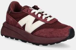 New Balance sportcipő 370 bordó, U370PA - burgundia Női 46.5