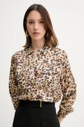 GUESS ing ENORA női, galléros, bézs, regular, W5GH83 WH5N2 - bézs XS - answear - 42 990 Ft