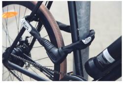ABUS láncos lakat Steel-O-Chain 9809K/110, XPlus zárszerkezettel, fekete