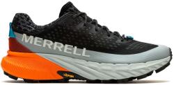 Merrell Agility Peak 5 Black/Tangerine Férfi futócipő UK 8, 5 Férfi futócipő