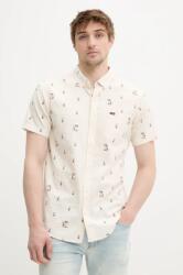 Rip Curl ing férfi, legombolt galléros, bézs, regular, 01PMSH - bézs L