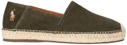 Ralph Lauren espadrilles velúrból Cevio Slip zöld, 803961282002 - zöld Férfi 46