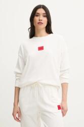 HUGO BOSS kapucnis pulcsi otthoni viseletre bézs, nyomott mintás, 50531686 - bézs S