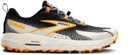 BROOKS Cascadia 18 Black/Blue Wash/Orange Férfi futócipő US 11, 5