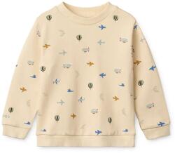 Liewood gyerek melegítőfelső pamutból Thora Printed Sweatshirt bézs, mintás, LW19862 - bézs 98 - answear - 14 990 Ft