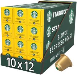 Starbucks Capsule de cafea prăjită Starbucks Blonde Espresso pentru Nespresso 120 buc