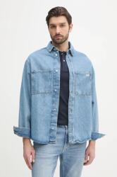 Calvin Klein farmering férfi, galléros, relaxed, J30J327511 - kék XXL