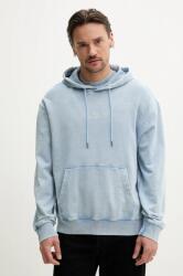 Guess Jeans pamut melegítőfelső férfi, nyomott mintás, kapucnis, M5GQ23 KCTJ1 - kék M