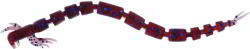 WESTIN BloodTeez Worm 7, 5cm 1g Indigo UV Red 6db/csomag (P225-989-216)