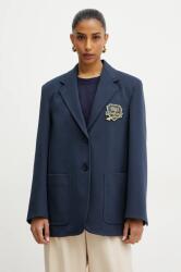 Weekend Max Mara zakó sötétkék, egysoros gombolású, 2515911011600 - sötétkék S