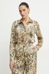 GUESS ing MELISSA női, galléros, bézs, regular, 5GGH32 7298A - bézs 38 - answear - 46 990 Ft