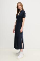 Tommy Hilfiger ruha sötétkék, maxi, egyenes, WW0WW44514 - sötétkék S