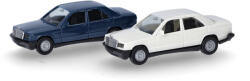 HERPA 012409-009 Mercedes-Benz 190E, összerakhatós Minikit, 2 db (4013150354059)