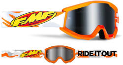 Fmf Vision Szemüveg Powercore Assault Fehér-narancs, Tükrős Lencsével (50051-00002)