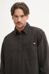 Dickies pamut ing férfi, galléros, fekete, relaxed, DK0A4Z7NBLK1 - fekete L