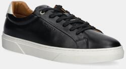 Hackett London bőr sportcipő HACKNEY LACE fekete, férfi, HMS21471 - fekete Férfi 45