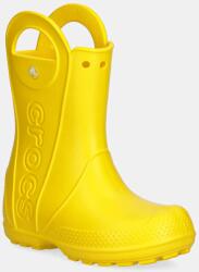 Crocs gumicsizma HANDLE IT RAIN BOOT KIDS sárga, 211052 - sárga 33/34