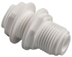  Fali bekötő idom 1/4″ cső 1/4″ cső (Z-Q-2044)