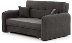  Canapea extensibila pentru 2 persoane LAINE, gri inchis Canapea