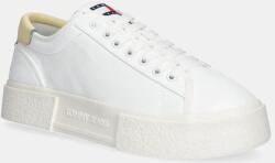 Tommy Hilfiger sportcipő FLATFORM CANVAS SNEAKER fehér, női, EN0EN02792 - fehér Női 38