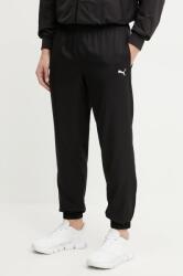 PUMA melegítőnadrág fekete, sima, 682622 - fekete XL