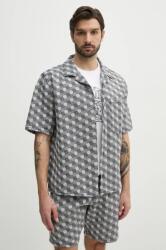 BALR BALR. pamut ing férfi, szürke, relaxed, B1132.1010 - szürke XL