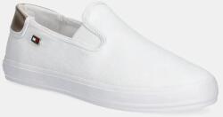 Tommy Hilfiger sportcipő VULC CANVAS SLIP-ON SNEAKER fehér, FW0FW08645 - fehér Női 41