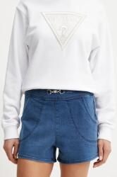 Guess selyemkeverék rövidnadrág JEWEL - kék 28