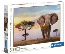 Clementoni Puzzle 500 piese Apus de soare African 35096 (35096) Puzzle