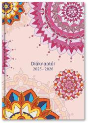 TopTimer Diáknaptár, B/6 heti, 2025/26, MANDALA (26D100J-00H)