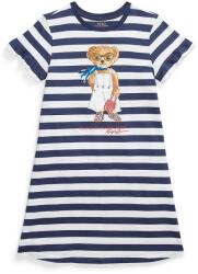 Ralph Lauren gyerek pamutruha sötétkék, mini, egyenes, 313965227001 - sötétkék 155-159
