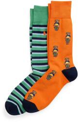 Ralph Lauren zokni 2 pár narancssárga, férfi, 449973042 - narancssárga Univerzális méret