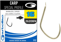 Garbolino Carp Special Profile 2620BN 10 Lapkás, Szakáll Nélküli Feeder Horog 14db (GOMAN02620BN-0010)