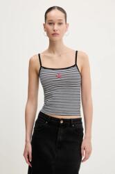 Guess Jeans top fekete, W5GP35 KCIE1 - fekete M