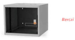 Legrand fali rack szekrény, 19'' 12U SZÉL: 600 MÉLY: 450 MAG: 626 szürke egyrészes, üvegajtós készre szerelt MAX: 65 kg (EVO12U6045) - berczitech