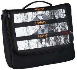 KONIX - NARUTO "Naruto" Nintendo Switch/OLED Hordozható Oldaltáska, Fekete-Mintás (KX-NAR-MSNBAG-OR) - berczitech