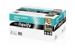 WEPA Liquify V hajtogatott kéztörlő 2 rétegű, 80% fehér, 24x21 cm 15x268lap/karton, 32 zsák/raklap - klin