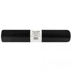 FOLISTAR HNAT szemeteszsák 70x110 cm, 135 literes (120L) LDPE 60 mikron fekete, 10 darab/tekercs - klin