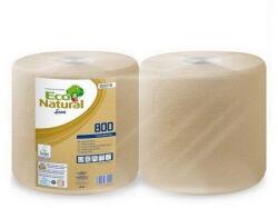 Lucart ECO Natural ipari törlő 2 rétegű, 800 lapos, 2 tekercs/zsugor, 64 zsugor/raklap - klin