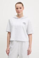 GUESS felső NIGELLA szürke, női, melange, kapucnis, V5GQ05 KCS01 - szürke XL