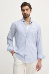 Tommy Hilfiger pamut ing férfi, galléros, regular, MW0MW38960 - kék 39