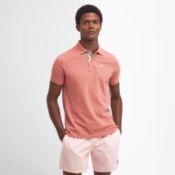 Barbour Tartan Pique Polo Shirt - Pink Clay - S