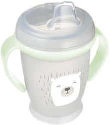 LOVI Cseppmentes itatópohár világító fogantyúval 250 ml BUDDY BEAR 6hó+