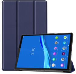 LEATHER Lenovo Tab M10 Plus tok (TB-X606F / TB-X606L / ZA5T0081CZ / ZA5V0206CZ) sötétkék