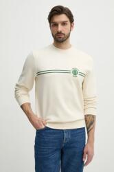 Lacoste felső bézs, férfi, nyomott mintás, SH9691 - bézs XL