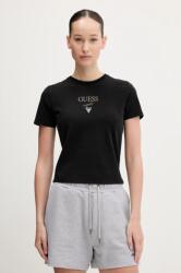 Guess Originals pamut póló női, fekete, W5GI56 J1314 - fekete M