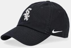 Nike pamut baseball sapka Chicago White Sox sötétkék, nyomott mintás, NB01-00A-RX-BEK - sötétkék S/M